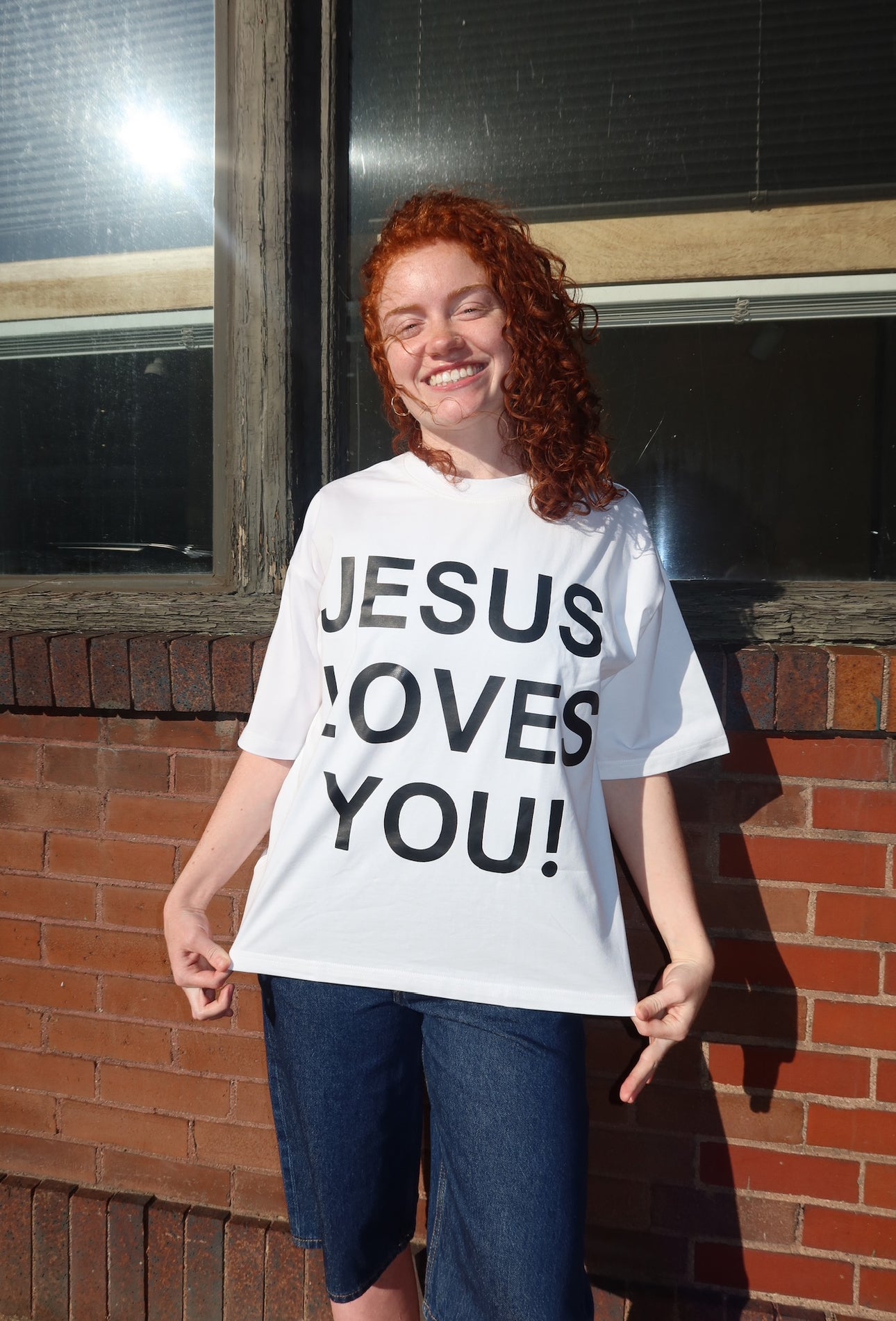 “JESUS LOVES YOU” TEE